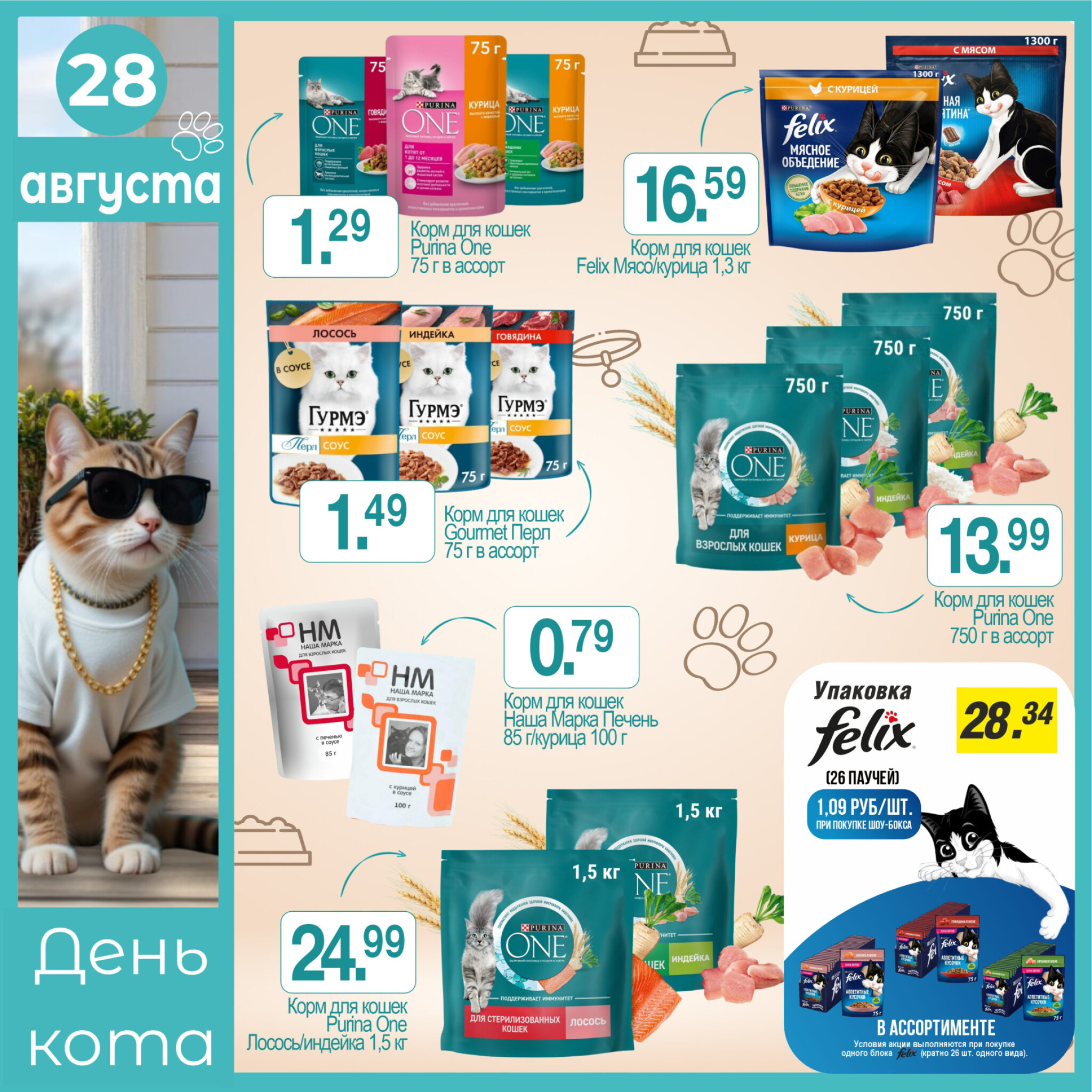 День кота! 28 Августа 2025 1