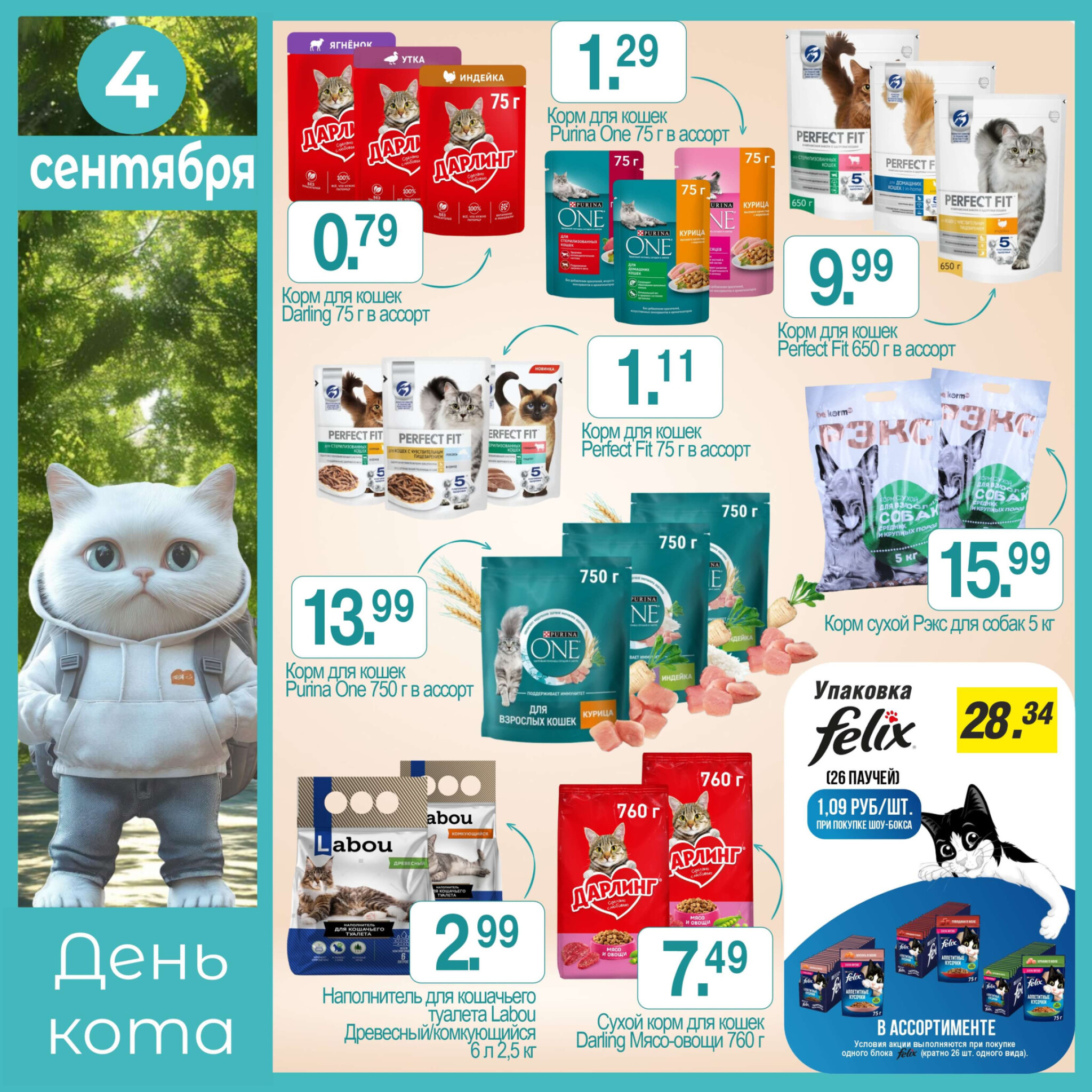 День кота! 4 Сентября 2025 1