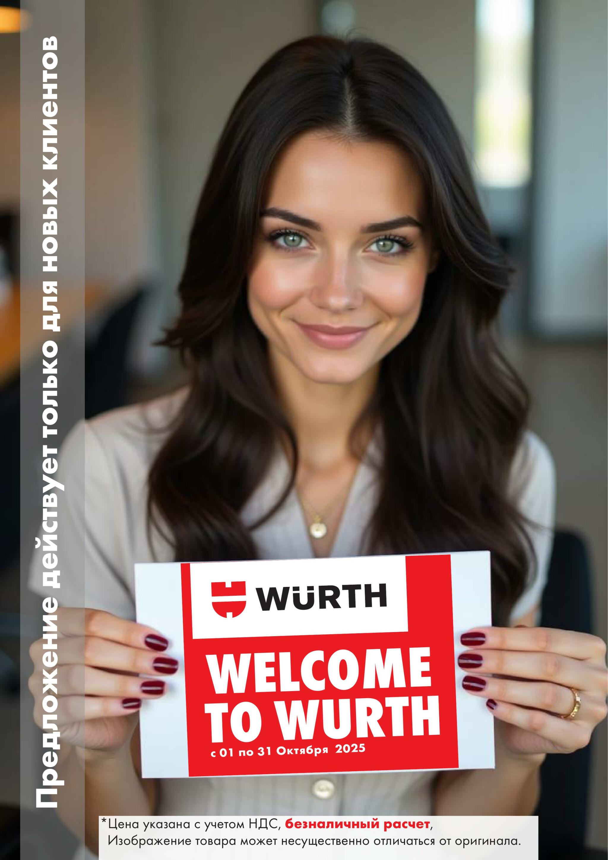 Акция - только для НОВЫХ клиентов! (Производится обслуживание только юридических лиц по безналичному расчету) 1  - 31 Октября 2025 1