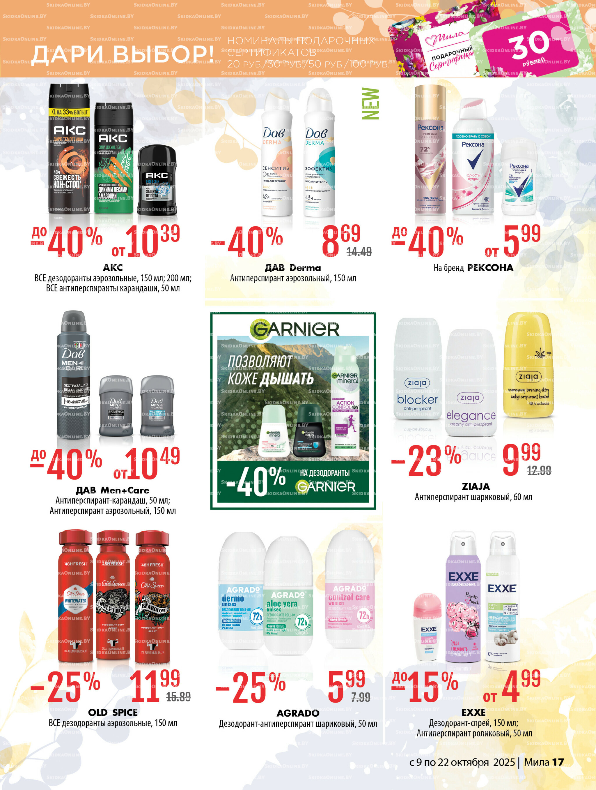 Акционный каталог 9  - 22 Октября 2025 17