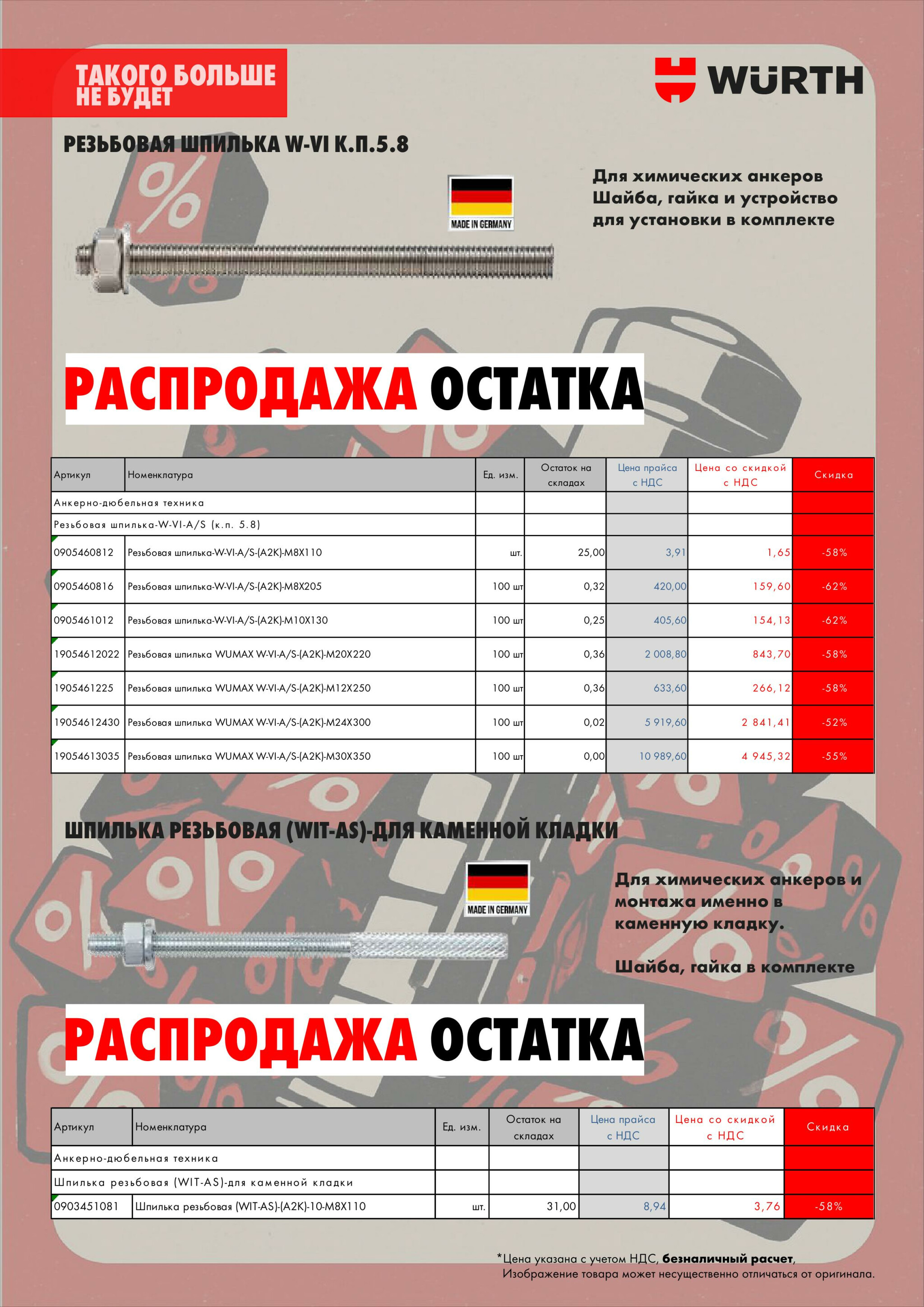 Анкерно-дюбельная техника! (Производится обслуживание только юридических лиц по безналичному расчету) 13  - 28 Ноября 2025 12