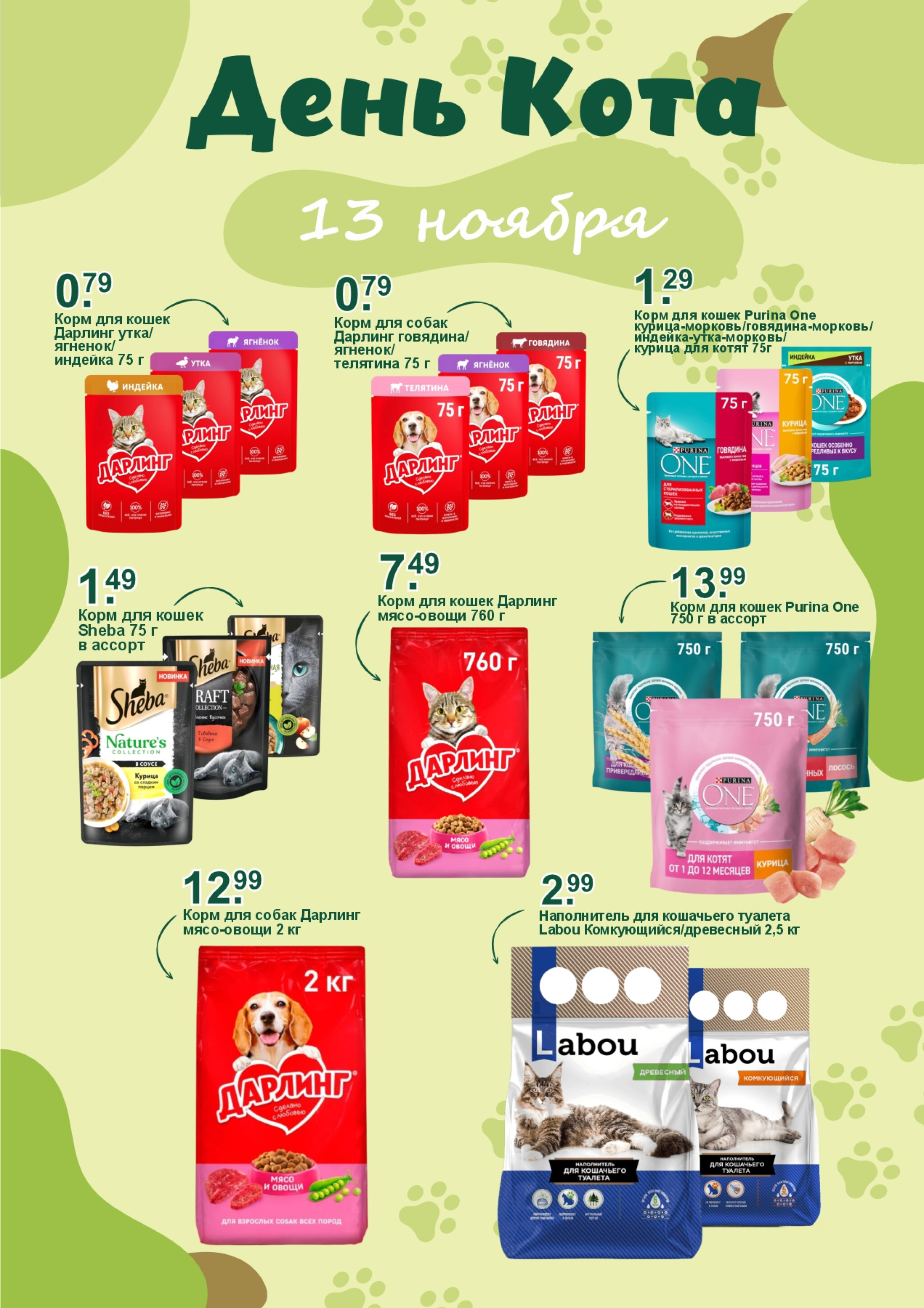 День кота! 13 Ноября 2025 1